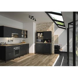 Microgolfkast Manchester Nice | 119 x 41 x 180 cm | Helvezia Oak-design