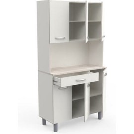 Keukenkast - AEMELY 6-Deurs Keukenkast 'Pasta'