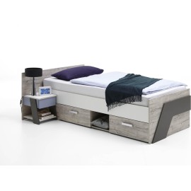 FMD Functioneel ledikant NONA met bergruimte  FMD Functioneel ledikant NONA met bergruimte